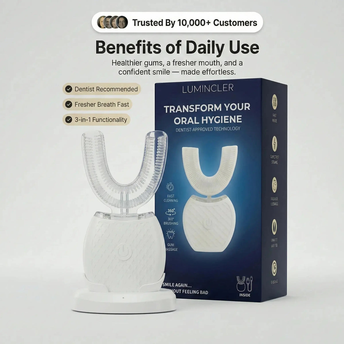 Electric Toothbrush packaging